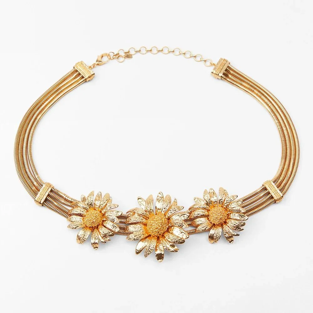 Zara Daisy Chain Belt NWT